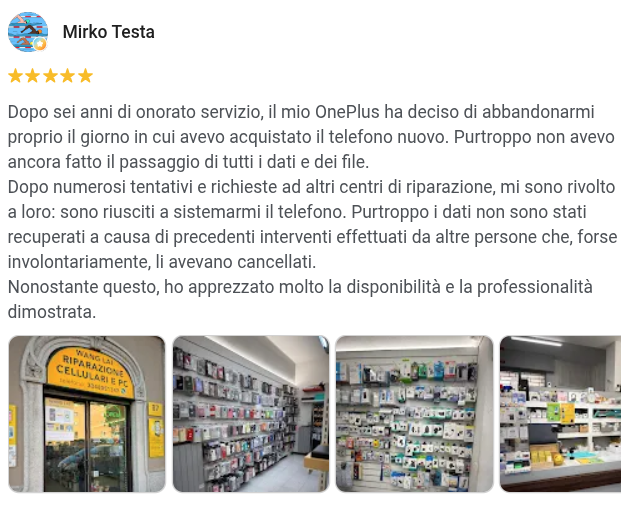 Recensione Mirko Testa