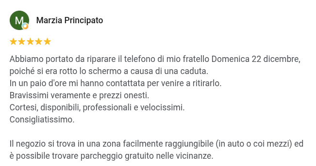 Recensione Andrea Cavagna